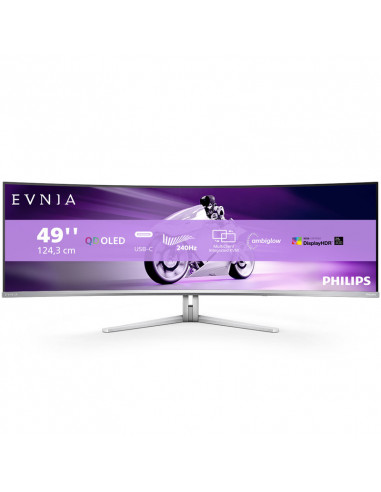 Philips Evnia 49M2C8900, 124,46 cm (49") 240Hz, Adaptive-Sync, QD OLED - DP, HDMI casemod.es