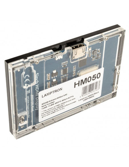 Lamptrón HM050, monitor de hardware de 5 pulgadas casemod.es
