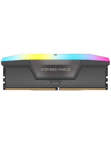 Corsair Vengeance RGB, DDR5-5600, CL40, AMD EXPO + Intel XMP 3.0 - 32 GB Dual-Kit, gris casemod.es