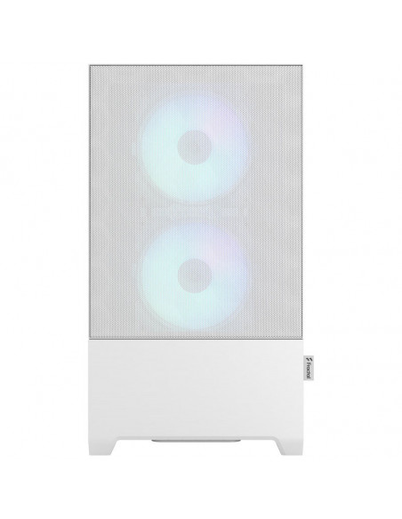 Fractal Design Caja Pop Mini Air RGB Clear Tint Micro-ATX, vidrio templado - blanco casemod.es