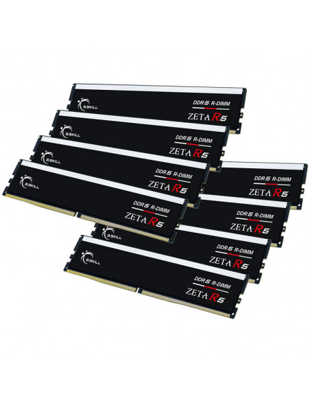 G.Skill Zeta R5, DDR5-6000, CL30, Intel XMP, registro ECC. - Kit Octo de 128 GB, negro casemod.es