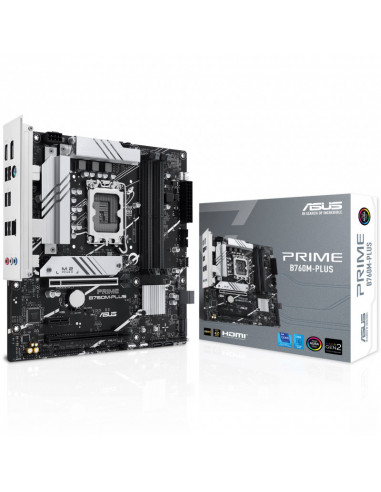 Placa Base ASUS Prime B760M-Plus - Chipset B760, Zócalo 1700, DDR5 en casemod.es