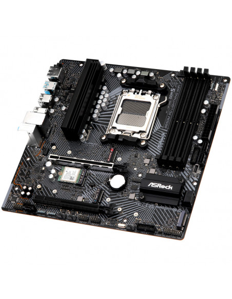 Placa Base ASRock B650M PG Lightning WiFi - Chipset AMD B650, Zócalo AM5, DDR5 en casemod.es