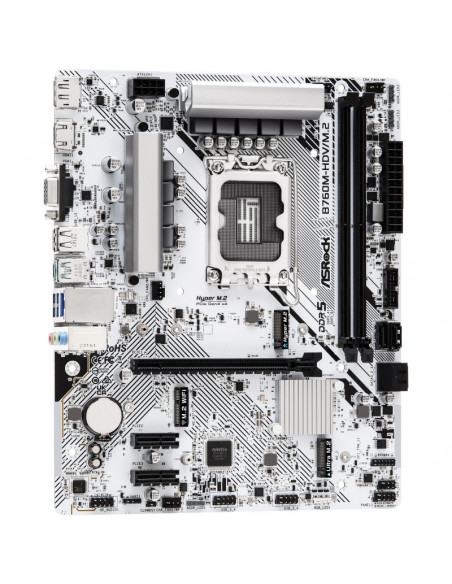 ASRock B760M-HDV/M.2, Placa Base Intel B760 - Zócalo 1700, DDR5 en casemod.es