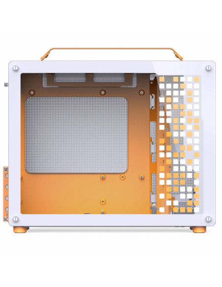 Nuevas Cajas Jonsplus MATX Z20 - Blanco-Naranja en casemod.es