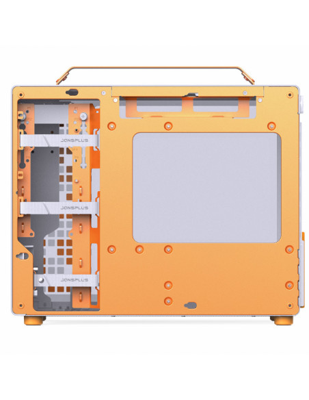 Nuevas Cajas Jonsplus MATX Z20 - Blanco-Naranja en casemod.es