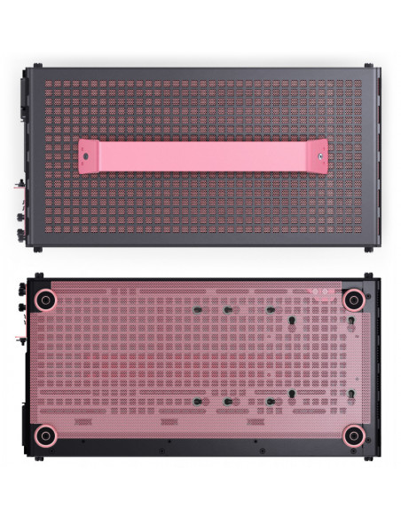 Nuevas Cajas Jonsplus MATX Z20 - Negro-Rosa en casemod.es