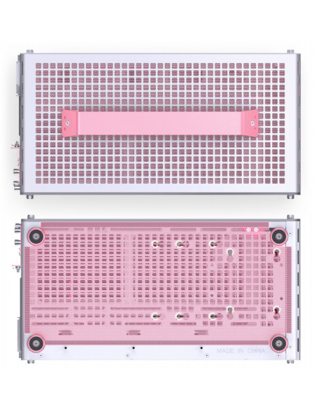 Nuevas Cajas Jonsplus MATX Z20 - Blanco-Rosa en casemod.es