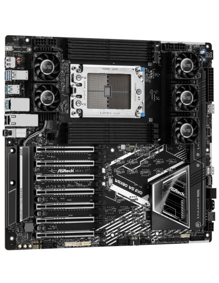 ASRock WRX90 WS EVO, AMD WRX90 Mainboard - Socket sTR5, DDR5 casemod.es