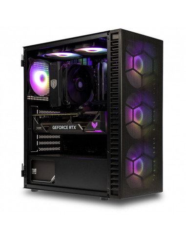 PC CASE Gaming-PC Rogue, AMD Ryzen 5 7600X, RTX 4070 Ti en casemod.es
