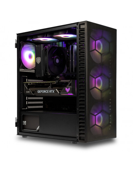 PC CASE Gaming-PC Rogue, AMD Ryzen 5 7600X, RTX 4070 Ti en casemod.es