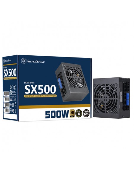 Silverstone SST-SX500-G v1.1 SFX 80 PLUS Gold, modular - 500 Watt casemod.es
